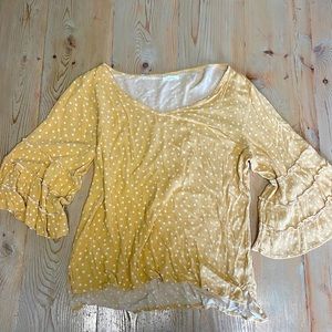 Polka dot blouse